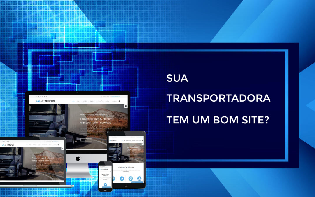 Como um site pode ajudar uma transportadora