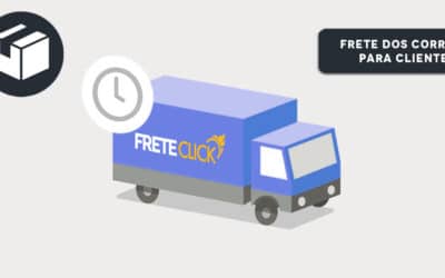 Frete dos Correios para clientes